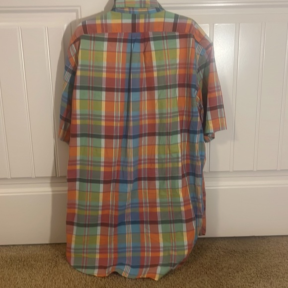 Colorful Ralph Lauren Short Sleeve Shirt Classic Fit Medium. - Picture 4 of 4
